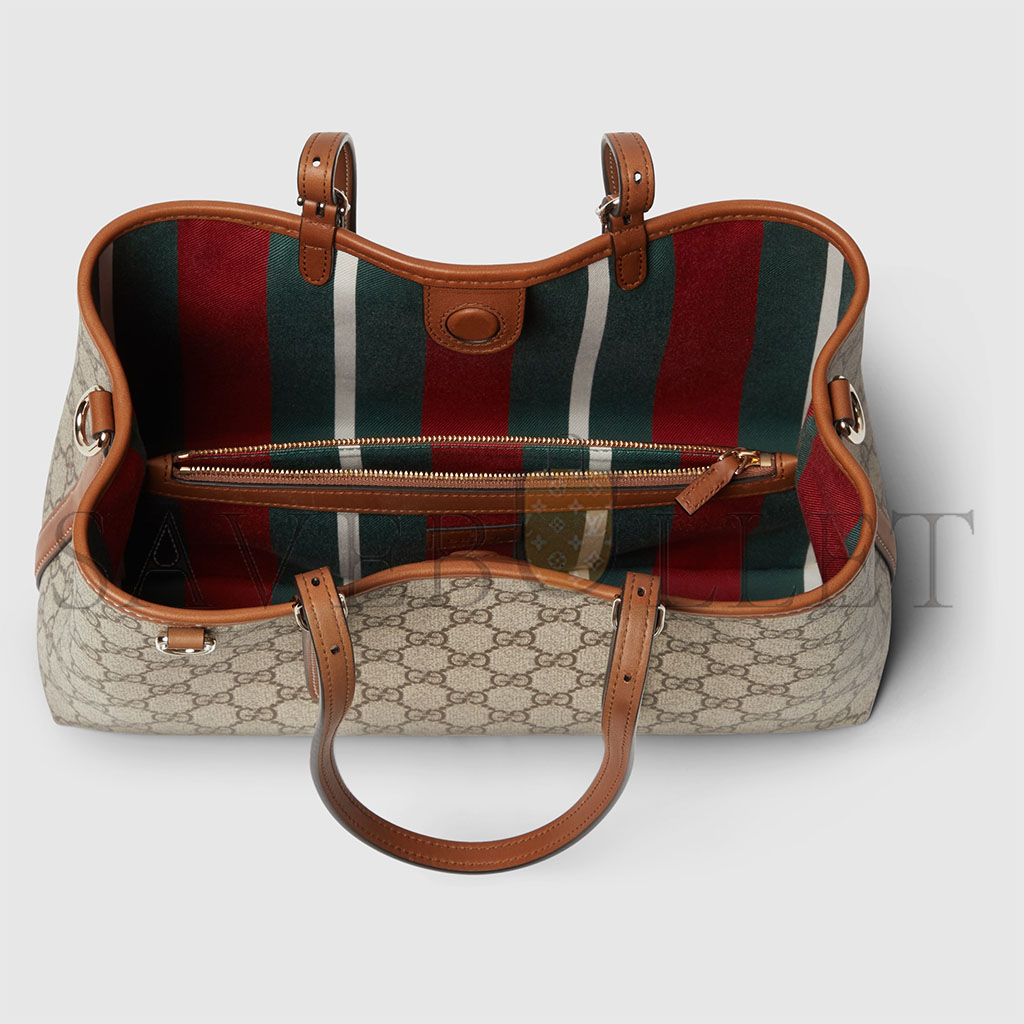 GUCCI GG EMBLEM MEDIUM TOTE BAG ‎815214 (30*18*11cm)